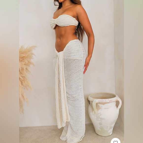 Bad Society Club - Paco Textured Skirt Set - Picture 1 of 3